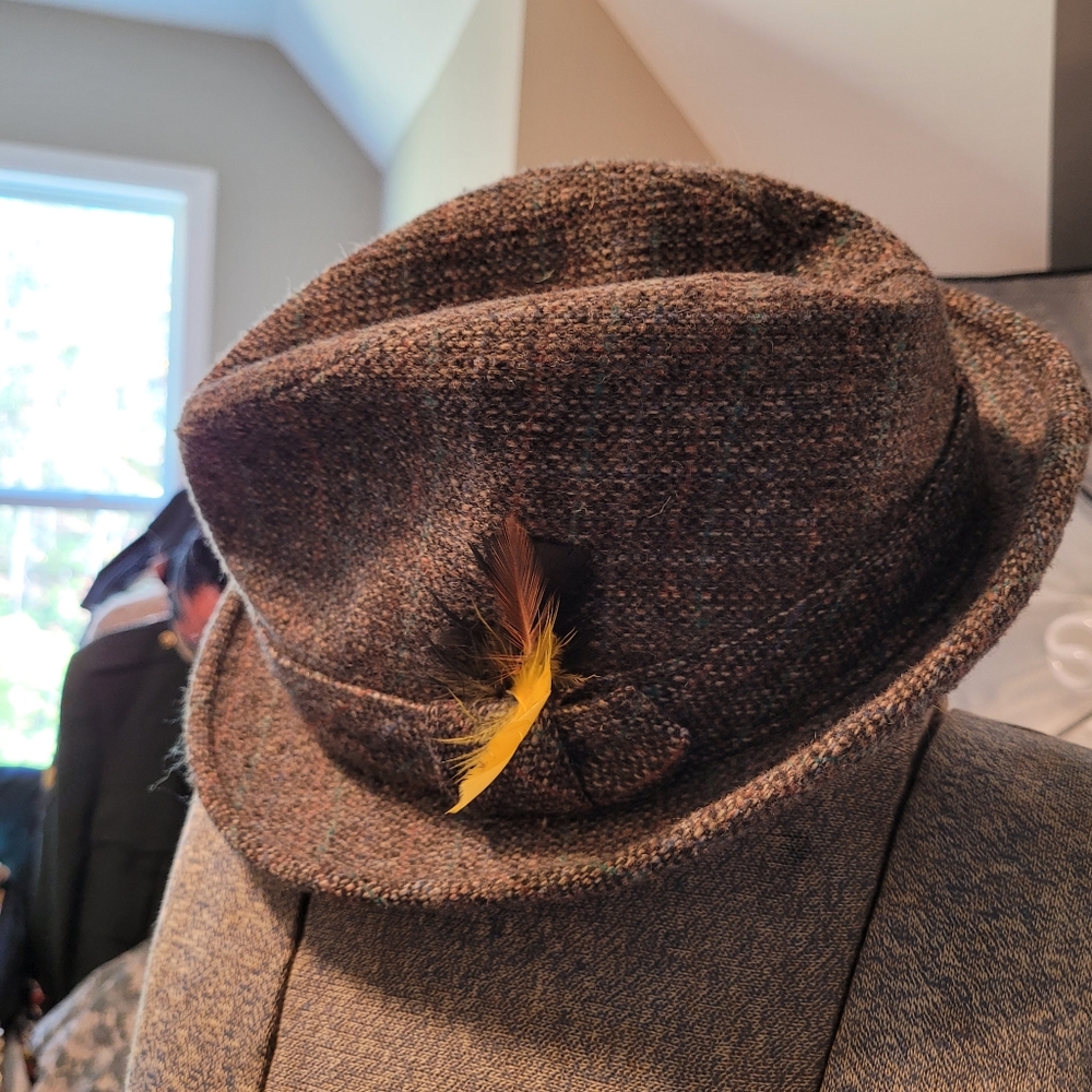 Vintage Men's Custom Made Bee Hat 7 1/4